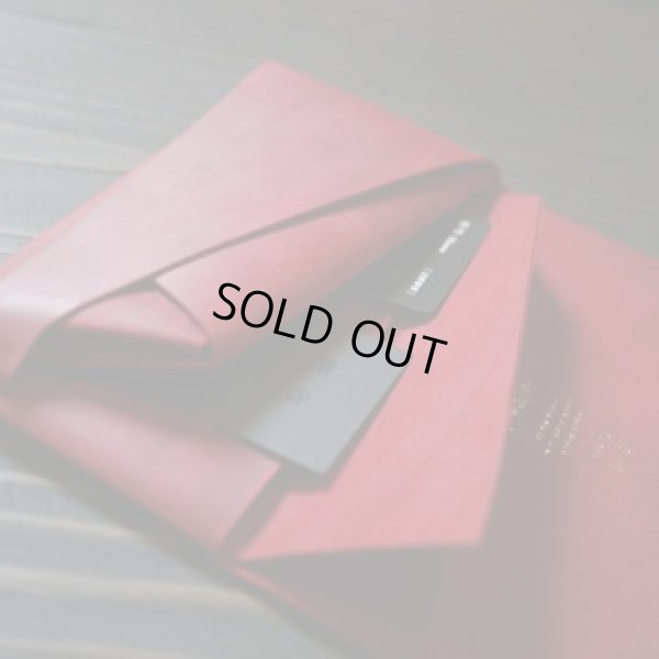 画像6: 【所作_shosa】LONG WALLET（ロングウォレット）/NUBUCK RED（ヌバックレッド）