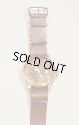【VAGUE WATCH CO.（ヴァーグウォッチ）】BRWN GMT（ブラウンジーエムティー）