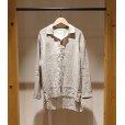 画像2: 【AUGUSTE PRESENTATION Pajama Look（オーギュストプレゼンテーション パジャマルック）】Linen Sheet Regular Collar Shirt（Lady's） (2)