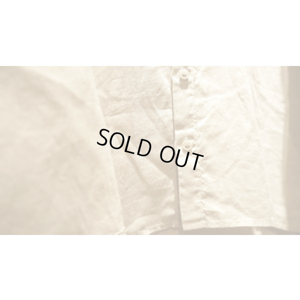 画像5: 【AUGUSTE PRESENTATION Pajama Look（オーギュストプレゼンテーション パジャマルック）】Linen Sheet Stand Collar Shirt（Men's）