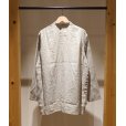 画像3: 【AUGUSTE PRESENTATION Pajama Look（オーギュストプレゼンテーション パジャマルック）】Linen Sheet Stand Collar Shirt（Men's）