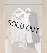 【AUGUSTE PRESENTATION Pajama Look（オーギュストプレゼンテーション パジャマルック）】Linen Sheet Regular Collar Shirt（Lady's）