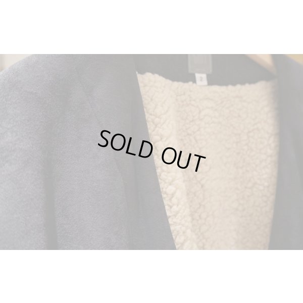 画像3: 【GREI（グレイ）】SHERPA PANEL PONCHO/BLACK