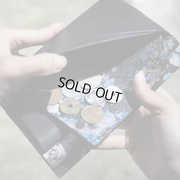 画像5: 【所作_shosa】LONG WALLET（ロングウォレット）/ブラック×シャボン箔