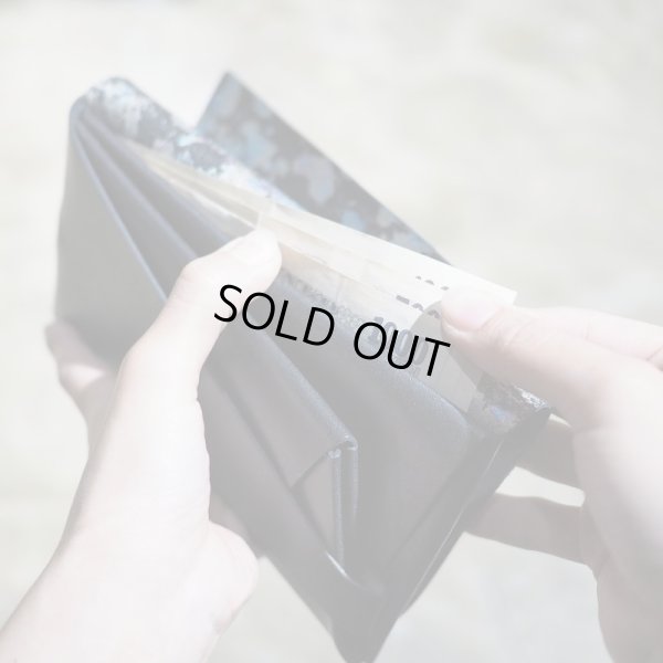 画像6: 【所作_shosa】LONG WALLET（ロングウォレット）/ブラック×シャボン箔