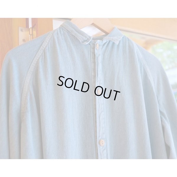 画像3: 【TENDER Co.（テンダー）】TYPE431“Long Sleeve Raglan Wallaby Shirt”/Prussian Blue Dye