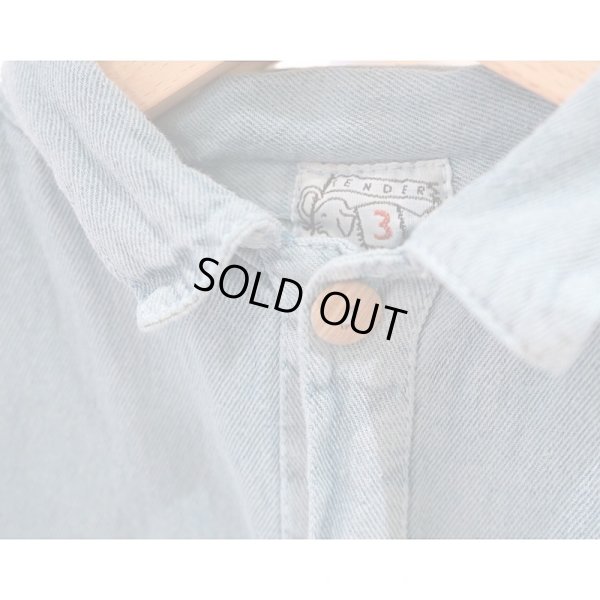 画像6: 【TENDER Co.（テンダー）】TYPE431“Long Sleeve Raglan Wallaby Shirt”/Prussian Blue Dye