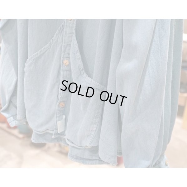 画像5: 【TENDER Co.（テンダー）】TYPE431“Long Sleeve Raglan Wallaby Shirt”/Prussian Blue Dye