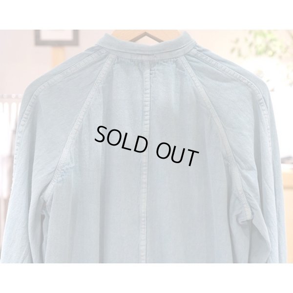 画像4: 【TENDER Co.（テンダー）】TYPE431“Long Sleeve Raglan Wallaby Shirt”/Prussian Blue Dye
