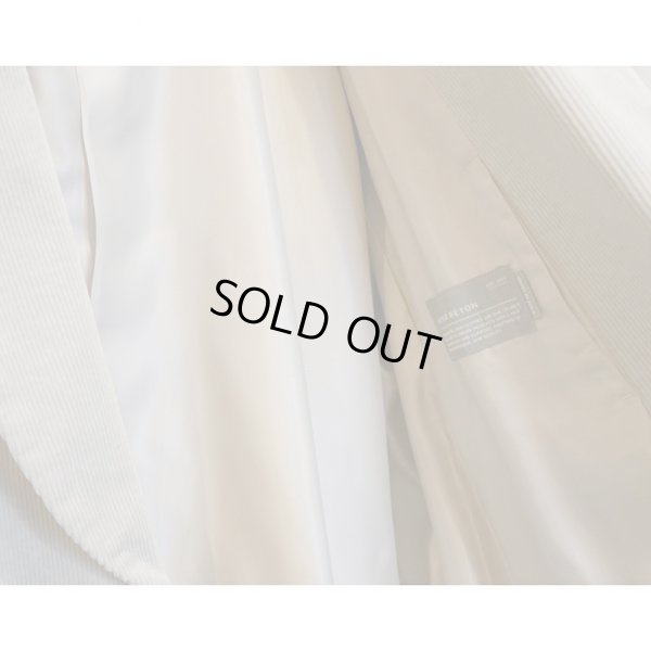 画像5: 【ATELIER BÉTON（アトリエベトン）】CORDUROY MORNING COAT/LIGHT GRAY