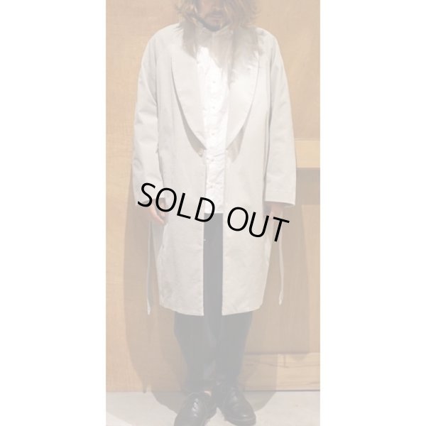 画像9: 【ATELIER BÉTON（アトリエベトン）】CORDUROY MORNING COAT/LIGHT GRAY