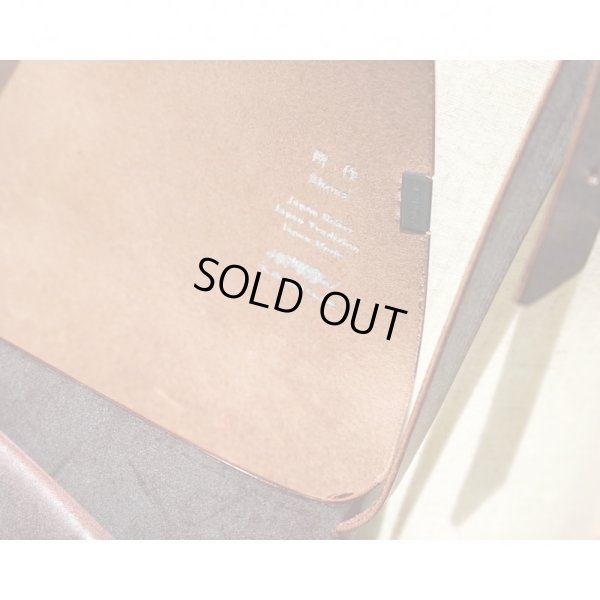 画像5: 【所作_shosa】ショルダーポーチ／Bridle Leather BURGUNDY(ブライドルレザー/バーガンディ)