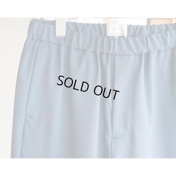 画像3: 【ATELIER BÉTON（アトリエベトン）】ST POPLIN COMFORT PANTS/ SMOKE NAVY