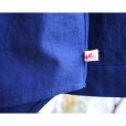 画像4: 【FRANK LEDER（フランクリーダー）】BALTIC BLUE DYED VINTAGE BEDSHEET PLAIN SHIRT (4)