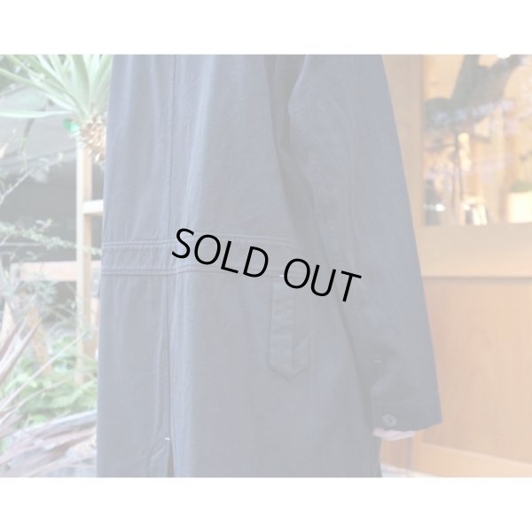 画像8: 【ATELIER BÉTON（アトリエベトン）】ARMY CHINO ATELIER COAT/BLACK