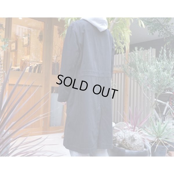 画像9: 【ATELIER BÉTON（アトリエベトン）】ARMY CHINO ATELIER COAT/BLACK
