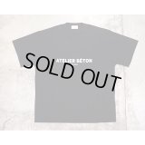 【ATELIER BÉTON（アトリエベトン）】RUSTIC PRINT TEE/BLACK