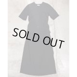 【THE HINOKI（ザ ヒノキ）】コットンボイルパラシュートクロス セットアップドレス/ Black