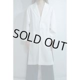 【SHINYA KOZUKA（シンヤコヅカ）】WORK COAT WITH YABIKU HENRIQUE YUDI/ WHITE