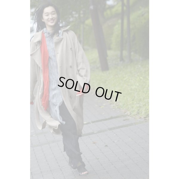 画像9: 【Kota Gushiken(コウタグシケン)】Knitted Washi Trench Coat/Beige