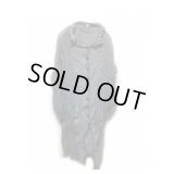 【Kota Gushiken(コウタグシケン)】Shrunk Drunk Cable Gown/Black×White
