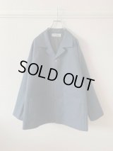 【TOZAOU(トザオウ)】Bonding Linen Smock Jacket