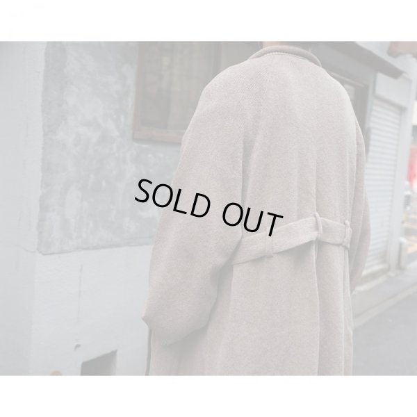 画像7: 【Kota Gushiken(コウタグシケン)】Knitted Washi Trench Coat/Beige