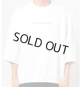 【ATELIER BÉTON（アトリエベトン）】ELBOW PATCH LOOSE FIT TEE/WHITE