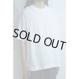 【SHINYA KOZUKA（シンヤコヅカ）】DOLMAN WITH FRUIT OF THE LOOM/WHITE