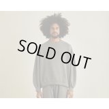 【YOKO SAKAMOTO(ヨーコサカモト)】BIG SWEATER/GRAY
