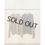 【reverve（リバーブ）】cashmere crewneck
