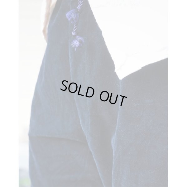 画像8: 【TOZAOU(トザオウ)】“Velvet” Easy Pants/Dark Navy