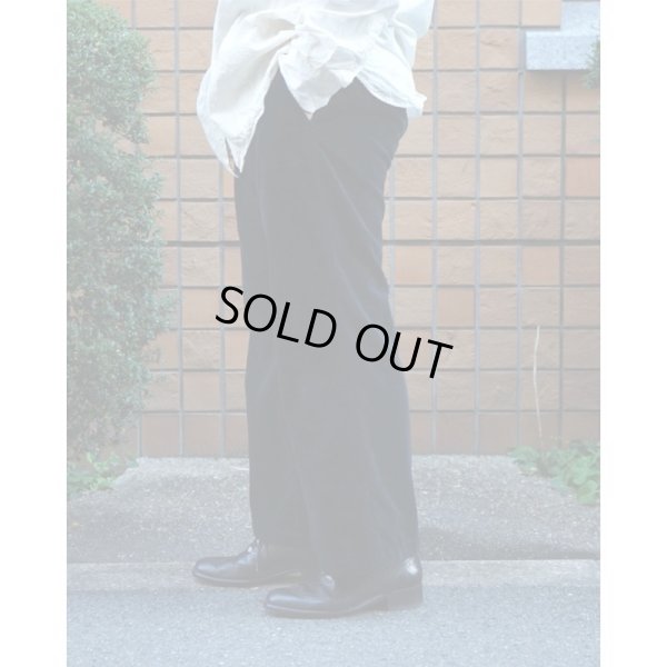 画像6: 【TOZAOU(トザオウ)】“Velvet” Easy Pants/Dark Navy
