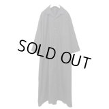【th.(ティーエイチ)】Long Shirt Coat/black