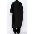 画像4: 【th.(ティーエイチ)】Long Shirt Coat/black (4)