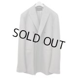 【th.(ティーエイチ)】Peaked Lapel Double Jacket/gray