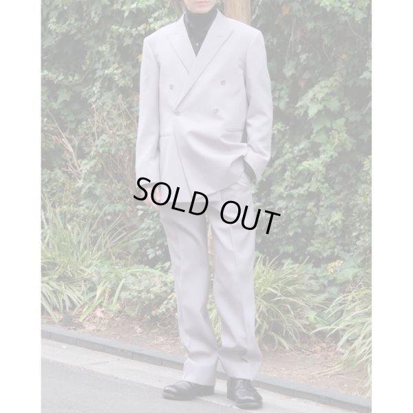 画像3: 【th.(ティーエイチ)】Peaked Lapel Double Jacket/gray