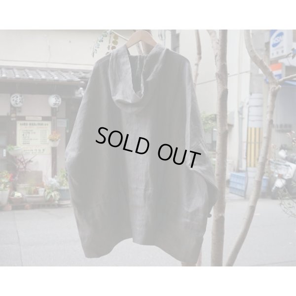 画像3: 【JAN-JAN VAN ESSCHE(ヤンヤンヴァンエシュ)】SHORT HOODED PARKA(PARKA＃9)/SUMI LINEN TWILL