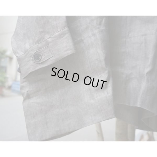 画像6: 【JAN-JAN VAN ESSCHE(ヤンヤンヴァンエシュ)】SHORT HOODED PARKA(PARKA＃9)/SUMI LINEN TWILL