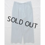 【INTÉRIM(インテリム)】SHUTTLE DENIM 1-TUCK BAGGY SLACKS(IT22S199)
