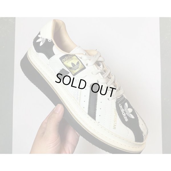 画像7: 【PETERSON STOOP（ピーターソンストゥープ）】OR43/ Patchwork Superstar white straight black vibram