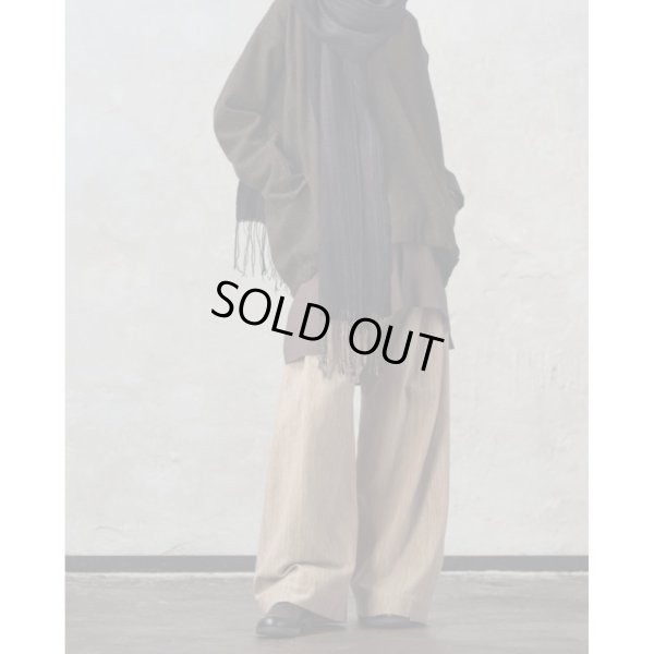 画像8: 【JAN-JAN VAN ESSCHE(ヤンヤンヴァンエシュ)】PLEATED TROUSERS(TROUSERS＃71)/ OAT MELE COTTON WOOL CLOTH