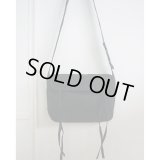 【JAN-JAN VAN ESSCHE(ヤンヤンヴァンエシュ)】ADUSTABLE SHOULDER BAG(BAG＃25)/ BLACK COTTON HEMP DENSE TWILL