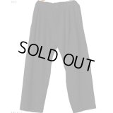 【JAN-JAN VAN ESSCHE(ヤンヤンヴァンエシュ)】PLEATED TROUSERS(TROUSERS＃71)/ BLACK STRIPED WOOL COTTON CLOTH