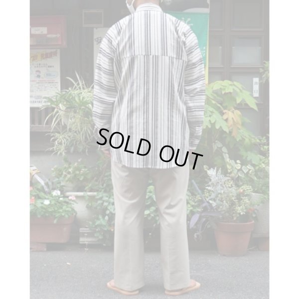 画像7: 【JAN-JAN VAN ESSCHE(ヤンヤンヴァンエシュ)】REGULAR FIT SHIRT(SHIRT＃90)/ COTTON LINEN CONTRAST STRIPE