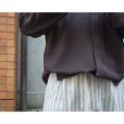 画像7: 【JAN-JAN VAN ESSCHE(ヤンヤンヴァンエシュ)】PLEATED TROUSERS(TROUSERS＃68)/ BONE STRIPED WOOL COTTON CLOTH