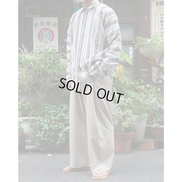 画像5: 【JAN-JAN VAN ESSCHE(ヤンヤンヴァンエシュ)】REGULAR FIT SHIRT(SHIRT＃90)/ COTTON LINEN CONTRAST STRIPE