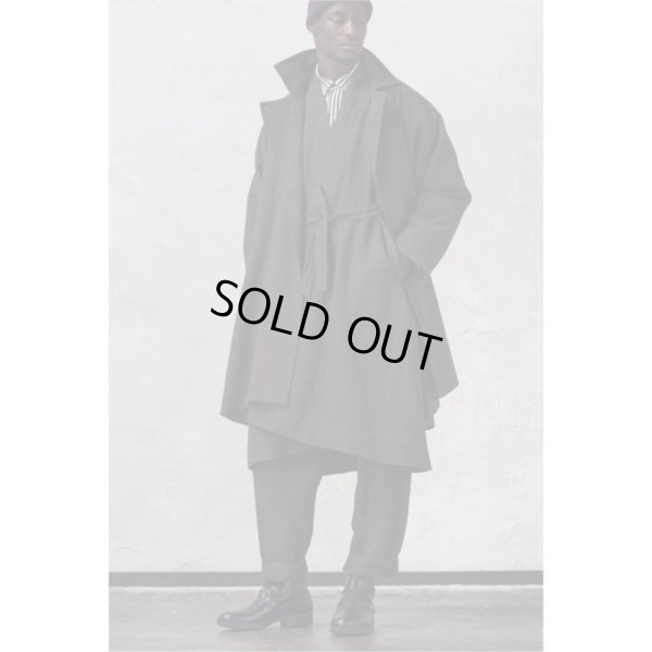 画像14: 【JAN-JAN VAN ESSCHE(ヤンヤンヴァンエシュ)】DOUBLE BREASTED COAT(COAT＃27)/NATURAL BROWN VINTAGE WOOL TWILL