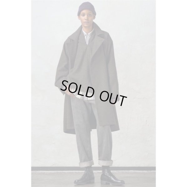 画像13: 【JAN-JAN VAN ESSCHE(ヤンヤンヴァンエシュ)】DOUBLE BREASTED COAT(COAT＃27)/NATURAL BROWN VINTAGE WOOL TWILL