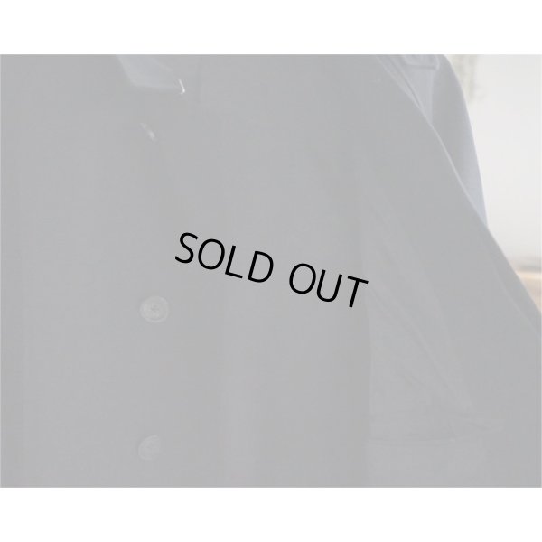 画像5: 【INTÉRIM(インテリム)】HYPER BIG PURE BLACK WOOL GABARDINE SINGLE RAGLAN COAT(IT22A023)